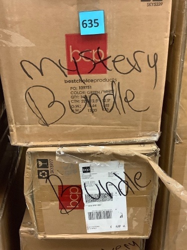 Lot of (4) BCP Mystery Bundle - Lot 635