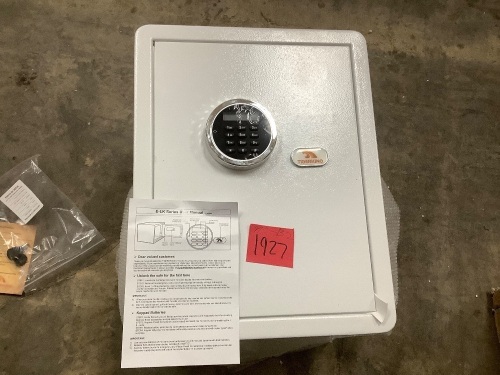 Security Safe Box w/ Keypad - Lot 1927