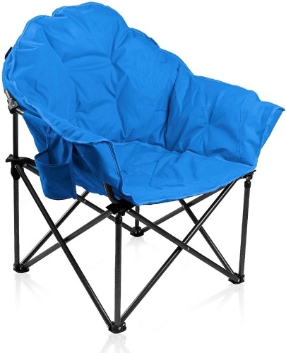 Oversized Camping Padded Moon Chair - Lot 1951