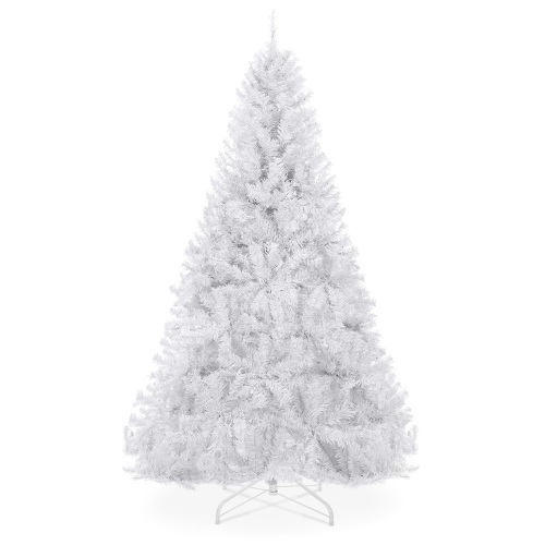 Premium Artificial Pine Christmas Tree w/ 1,000 Tips, Foldable Metal Base - 6ft - Lot 2071