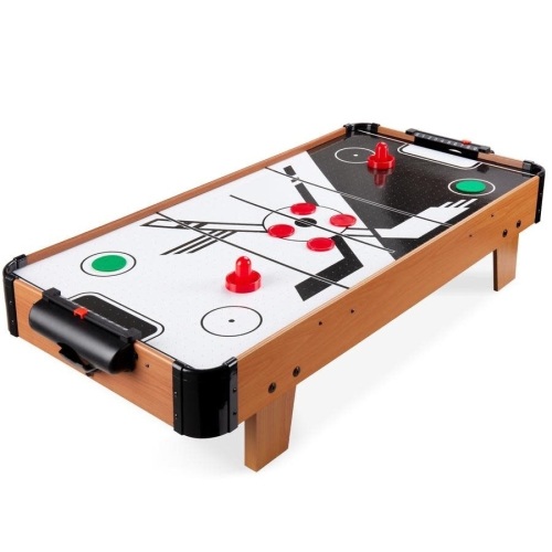 Tabletop Air Hockey Arcade Game Table w/ 2 Pucks, 2 Strikers - 40in - Lot 2074