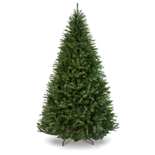 Hinged Douglas Full Fir Artificial Christmas Tree w/ Metal Stand - Lot 2114
