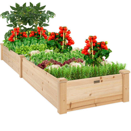 Wooden Raised Garden Bed Planter for Garden, Lawn, Yard - Lot 2124