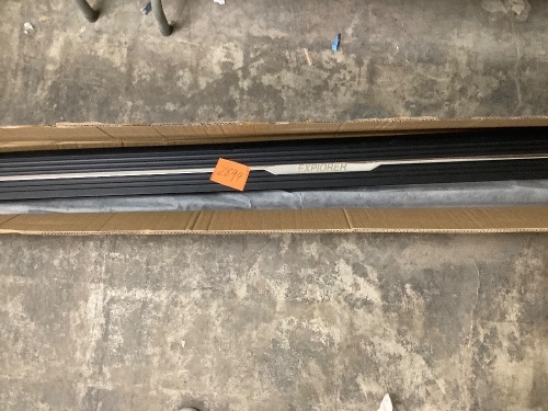 Set of Two Explorer Running Boards - Lot 2894