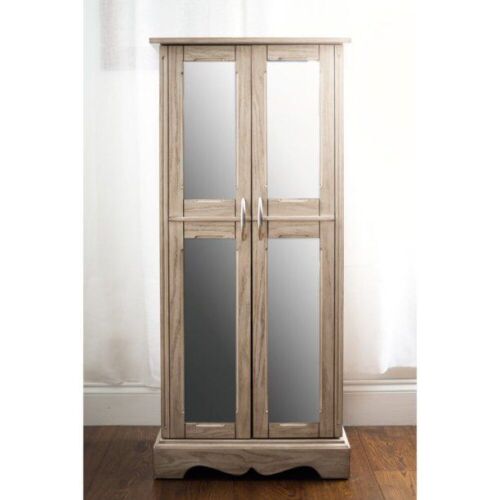 Hives and Honey Chelsea Standing Jewelry Armoire - Taupe Mist - Lot 52