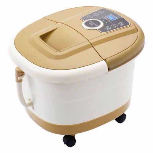  Portable Foot Spa Bath Massager Bubble Heat LED Display - Lot 58