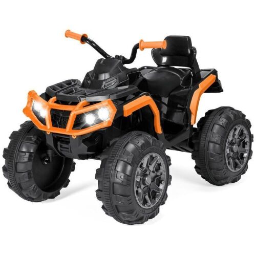 12V Kids Ride-On 4-Wheeler Quad ATV Car w/ 3.7mph Max, Bluetooth, Headlights - Lot 78