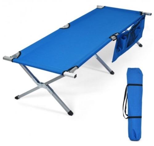 Heavy Duty Folding Camping Cot with Carry Bag   - Lot 123