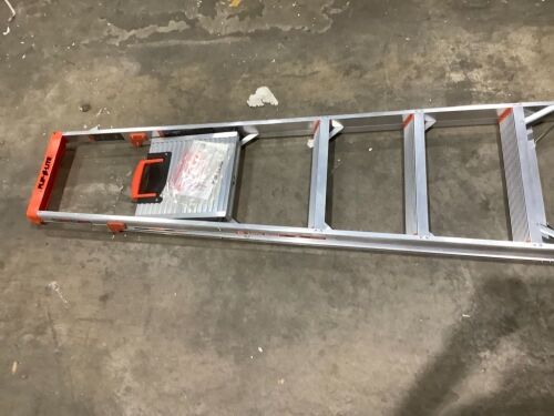 Little Giant Ladders Flip-N-Lite Model 6 Aluminum 300 Lb Type-1a Step Ladder - Mousey - Lot 136