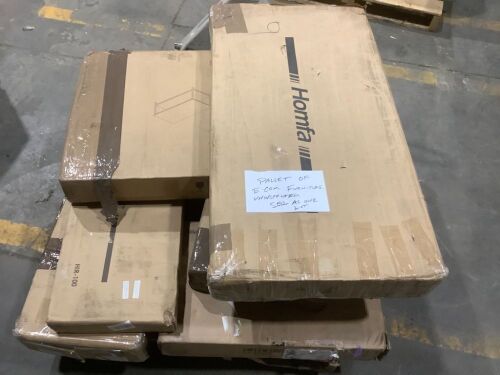 Lot of Uninspected E-Commerce Return Furniture  - Lot 158