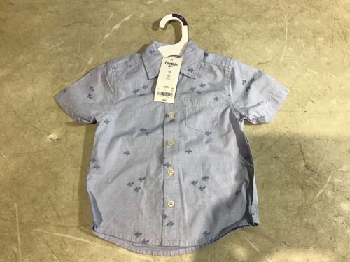 Lot of (5) OshKosh Bgosh Button Down Toddler Shirts, Size 2T - Lot 299