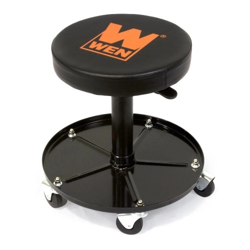 300-Pound Capacity Pneumatic Rolling Mechanic Stool - Lot 304