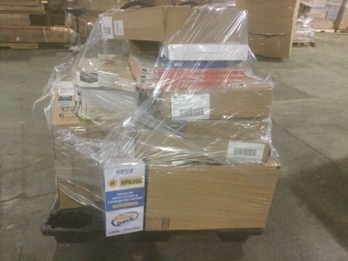 Pallet of E-Comm Return Air Filters  - Lot 335