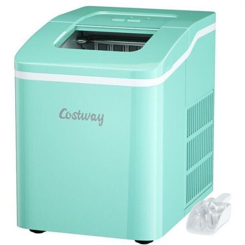 Portable Ice Maker Machine Countertop 26Lbs/24H Self-cleaning w/ Scoop  - Lot 363