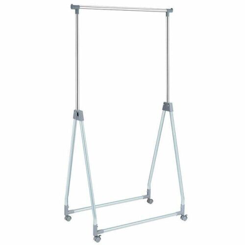 Extendable Foldable Heavy Duty Clothing Rack With Hanging Rod - Lot 515