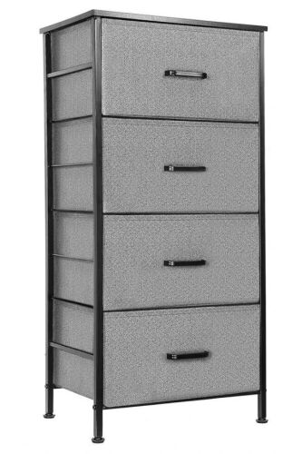 Fabric 4 Drawer Dresser  - Lot 541