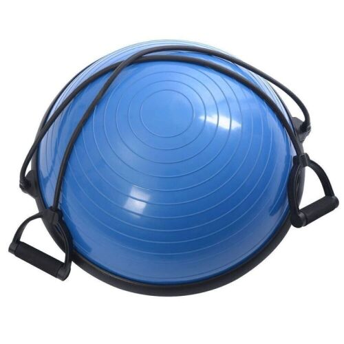 Balance Ball Trainer with Resistance Bands and Pump - Lot 551