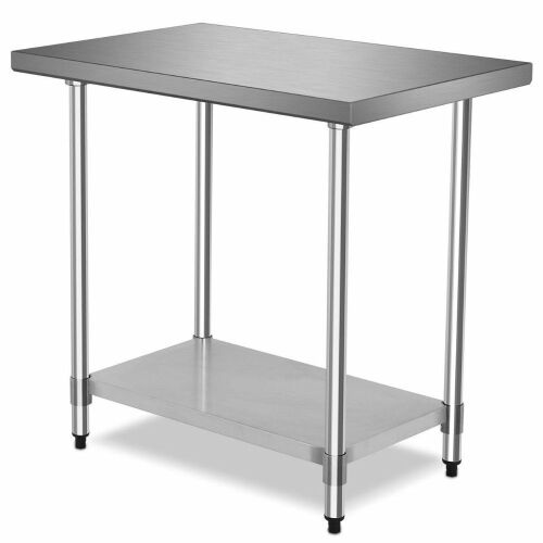 24″ x 36″ Stainless Steel Commercial Kitchen Food Prep Table - Lot 660