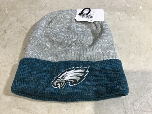 Lot of (6) Philadelphia Eagles Two Tone Beanies  - Lot 865