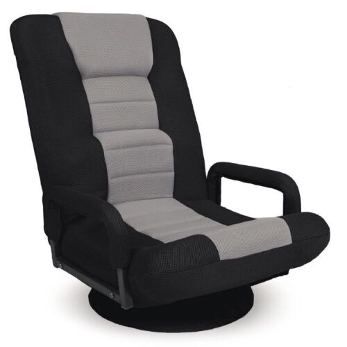 Gaming Floor Chair w/ 360-Degree Swivel, Armrest, Adjustable Backrest - Lot 888