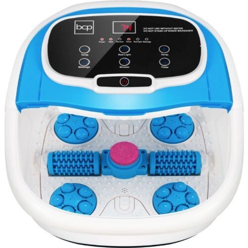 Automatic Heated Shiatsu Massage Foot Bath Spa w/ Pumice Stone - Lot 932