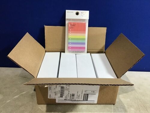 Case of (24) 3M Post-it Printed Notes NTD-35-DD, 2.9 in x 4.9 in - Lot 1078