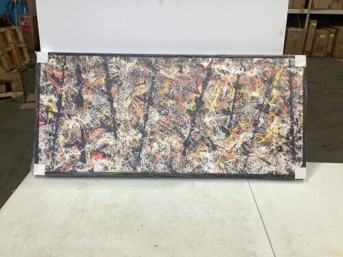 Large Abstract Wall Art   - Lot 1104