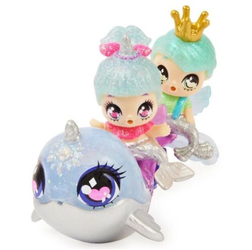 Case of (4) Hatchimals Pixies Riders Shimmer Babies Narwhal Pixie Baby Twins - Lot 1109