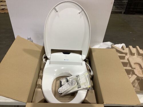 Brondell Swash Luxury Bidet Toilet Seat, Elongated, White  - Lot 1114