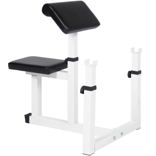 Adjustable Preacher Arm Curl Bench Home Gym  - Lot 1132