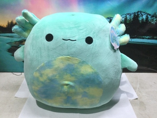 Squishmallows Tie Dye Anastasia Axolotl 20"   - Lot 1171