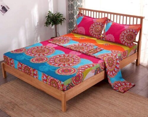 Lot of (2) Pangzi Bohemian Lightweight Microfiber Bedding Sheet Set, Queen - Lot 1182