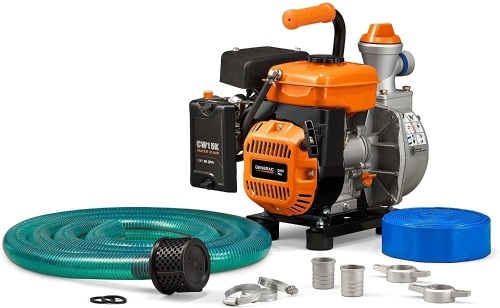 Generac 6821, Clean Water Pump, 1.5-inch, with Accessory Kit. Appears New - Lot 69