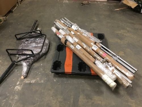 Lot of Weight Lifting Barbells and Deadlift Bars - E-Comm Returns, Appear New, One Deadlift Bar is Bent  - Lot 108