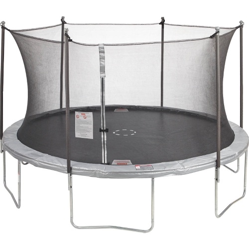AGame 12 ft Round Trampoline with Enclosure - E-Comm Return, Appears New  - Lot 110