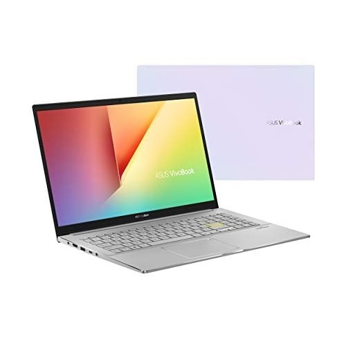 ASUS VivoBook S15 S533 Thin and Light Laptop, 15.6” FHD Display, Intel Core i5-1135G7 Processor, 8GB DDR4 RAM, 512GB PCIe SSD, Wi-Fi 6, Windows 10 Home, Dreamy White, S533EA-DH51-WH - New/Unopened  - Lot 115