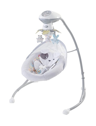 Fisher-Price Sweet Snugapuppy Dreams Cradle 'n Swing - Appears New  - Lot 124