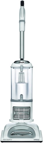 Shark NV356E S2 Navigator Lift-Away Professional Upright Vacuum with Pet Power Brush and Crevice Tool, White/Silver - Appears New  - Lot 126