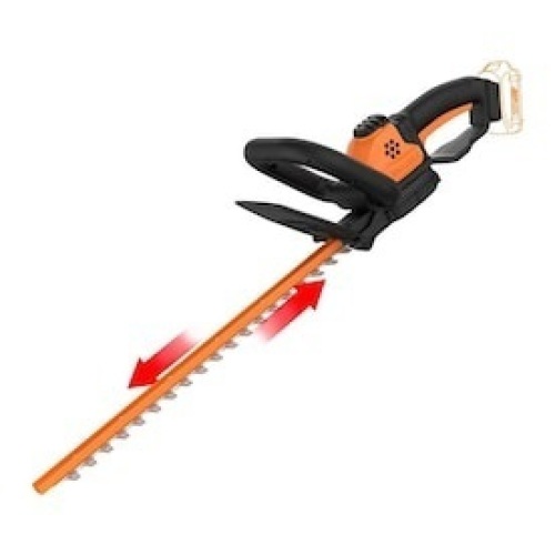 WORX POWER SHARE 20-Volt Max 22-in Dual Cordless Electric Hedge Trimmer, Battery Not Included - Appears New  - Lot 139