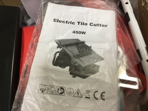 450W Electric Tile Cutter, Unknown Details - E-Comm Return, Appears New - Lot 229