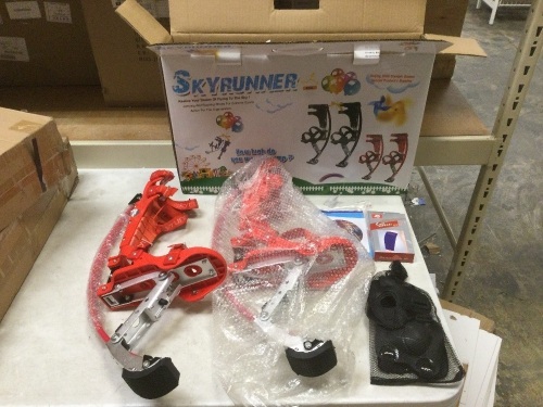 SkyRunner Jumping Stilts for 88 - 132 lbs. Appear New - Lot 236