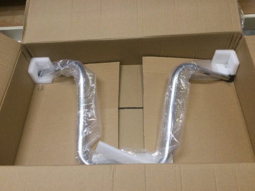 Chrome Motorcycle Handlebars. New - Lot 249