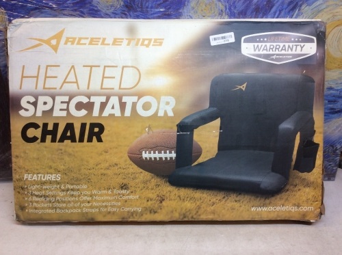 Aceletiqs Heated Spectator Chair - Appears New  - Lot 274