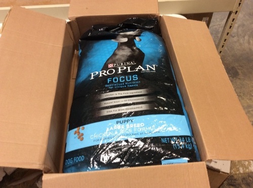 Purina Pro Plan Focus Large Breed Puppy Chicken & Rice Formula Dog Food, 34 Lb - New  - Lot 312