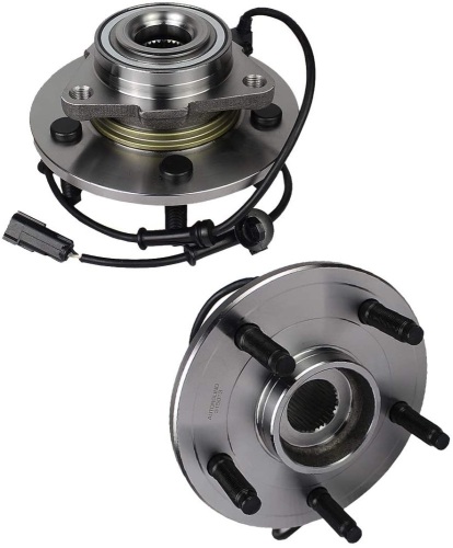 515073 [2-Pack] Front Wheel Bearing Hub Assembly Compatible with 2002 2003 2004 2005 Dodge Ram 1500, 5 Lug w/ABS. Appears New - Lot 316