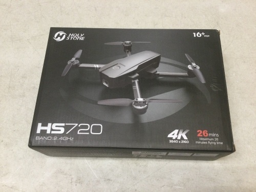 Holy Stone HS720 Drone. Unknown Condition E-Commerce Return - Lot 336