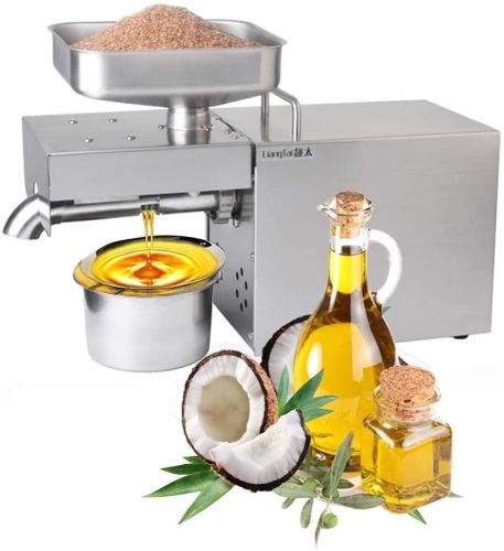 Kitchen Oil Press Machine Electric Automatic Oil Press Extractor. Appears New - Lot 342