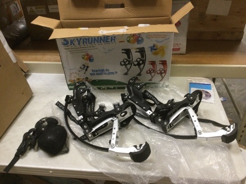 SkyRunner Jumping Stilts for 66 - 110 lbs. Appear New - Lot 401