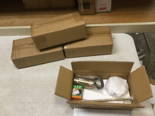 Lot of (4) New LED Pendant Lights - Lot 416