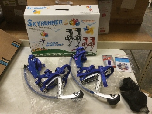 SkyRunner Jumping Stilts for 88 - 132 lbs. Appear New - Lot 420